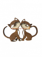 Магнит "Кошки" во Белом